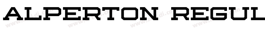 Alperton Regular字体转换 Alperton Regular字体转换